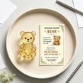thumbnail image 5 of Emotional Support Glass Animal Gift Set, Cute Pocket Hug Desk Decor with Encouragement Card, Meaningful Animal Designs, Comfort Gift for Friends, Coworkers and Family, A, 5 of 8