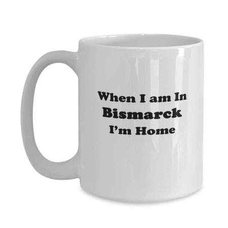 

Moving from Bismarck Gifts - Moving to Bismarck Coffee Mug - Moving from Bismarck Cup - Moving to Bismarck Birthday Gifts for Men and Women Moving Away - White 15oz. Mug