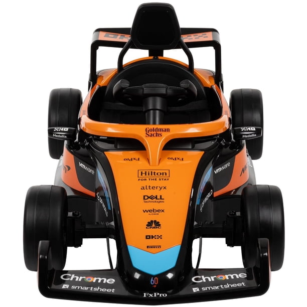 Voiture de course McLaren F1, batterie de 12v, jouet porteur pour
