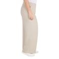 thumbnail image 4 of Hilary Radley Women's Wide Leg Crinkle Pants With Elasticwaistband (Tan, XL), 4 of 6