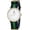 Bluie/Green, variant on Collections Women's 40mm Ultra Thin Case Slip Through Indexed Dial Multicolor Nylon Strap Watch