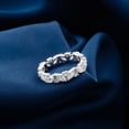 thumbnail image 3 of Oryn Jewelry Wedding Jewelry for Women - 14K White Gold Plated 1.4 Ct Marquise Cut Moissanite Ring - Promise Engagement Ring - Occasion Jewelry, 3 of 6