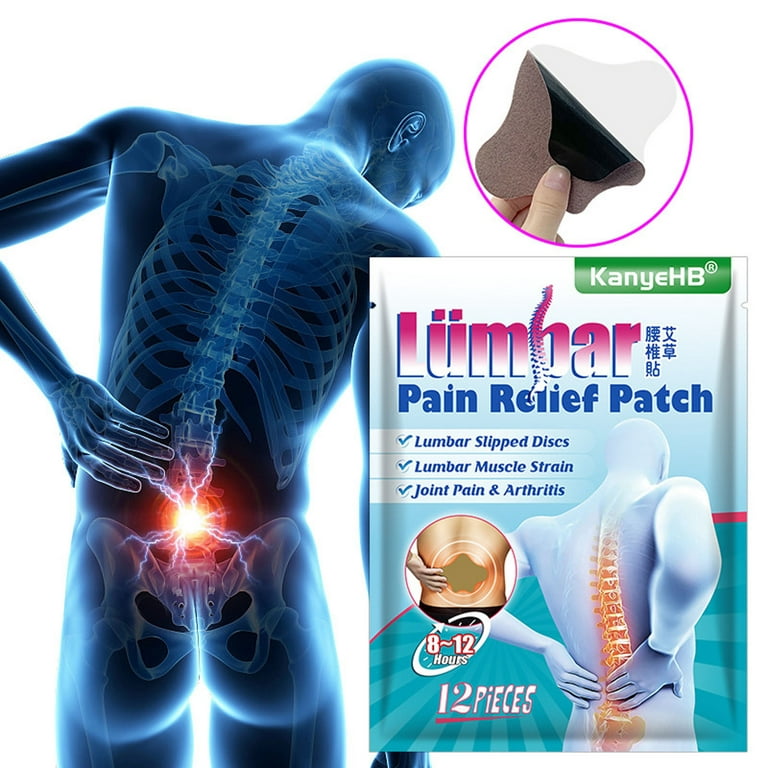 Thsue Wormwood Pain Relief Patch For Lumbar Spine, Strength Pain Relief  Patch For Back Pain, Arthritis Herbal Wormwood Back Patch