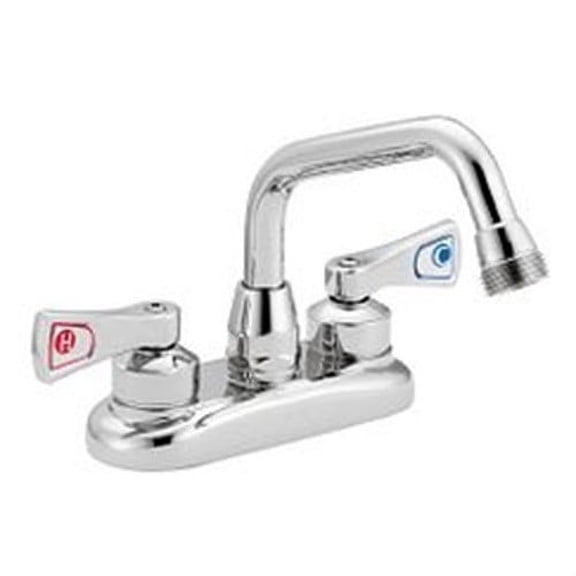 Moen M-DURA Chrome Two-Handle Utility Faucet