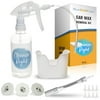 Cleanse Right 2nd Generation Ear Wax Removal Tool Kit- USA Made, Reusable, Dishwasher Friendly Tips! Ear Spiral, Wash Basin- Safe, Easy to Use - Cleaner to Remove Ear Blockage - Irrigation Tool