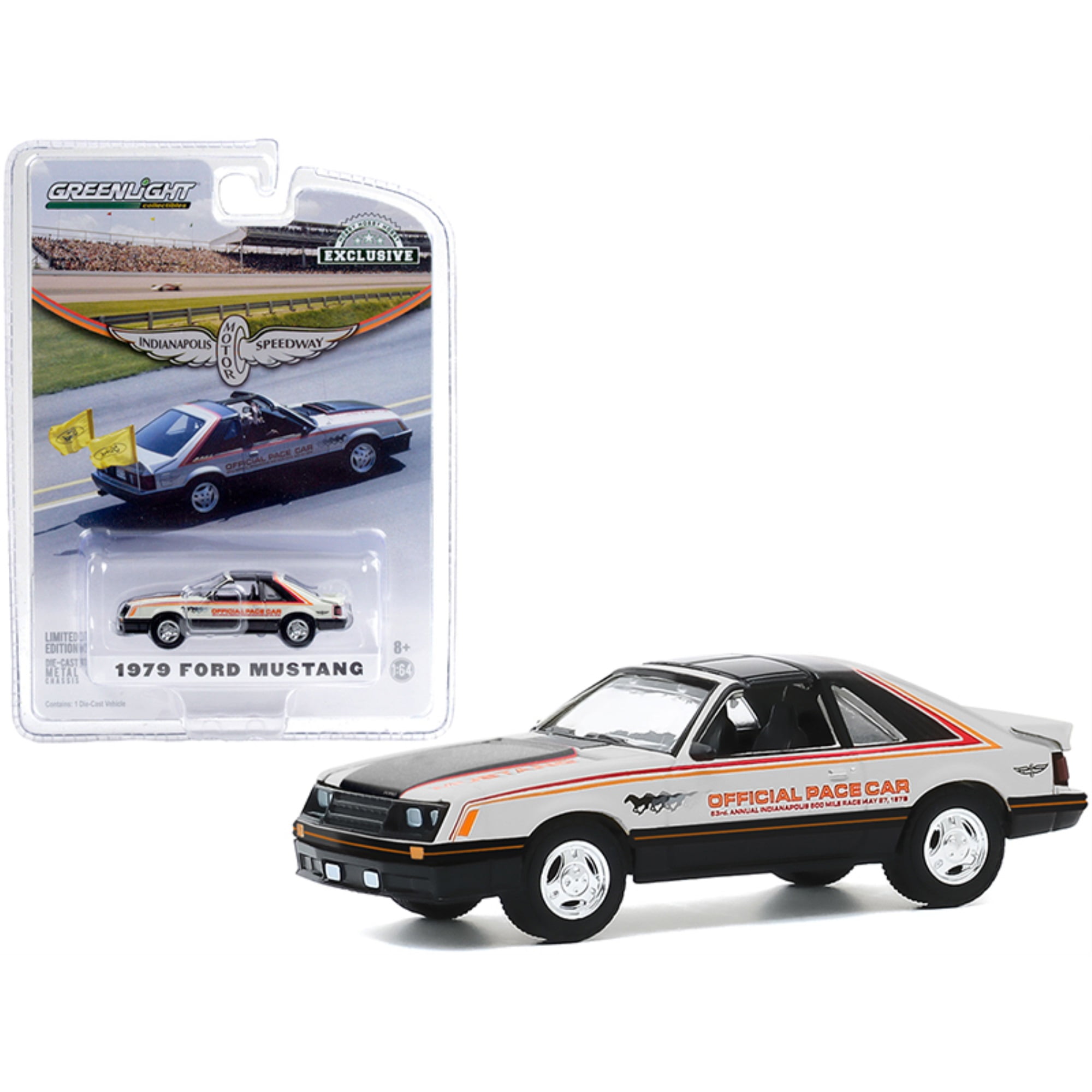 Greenlight 30167 Detroit Grand Prix Official Pace Car 1979 Ford Mustang for sale online