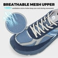thumbnail image 4 of FitVille Wide Shoes for Men, Wide Walking Shoes Wide Width Casual Sneakers, Arch Support & Comfortable, 4 of 6