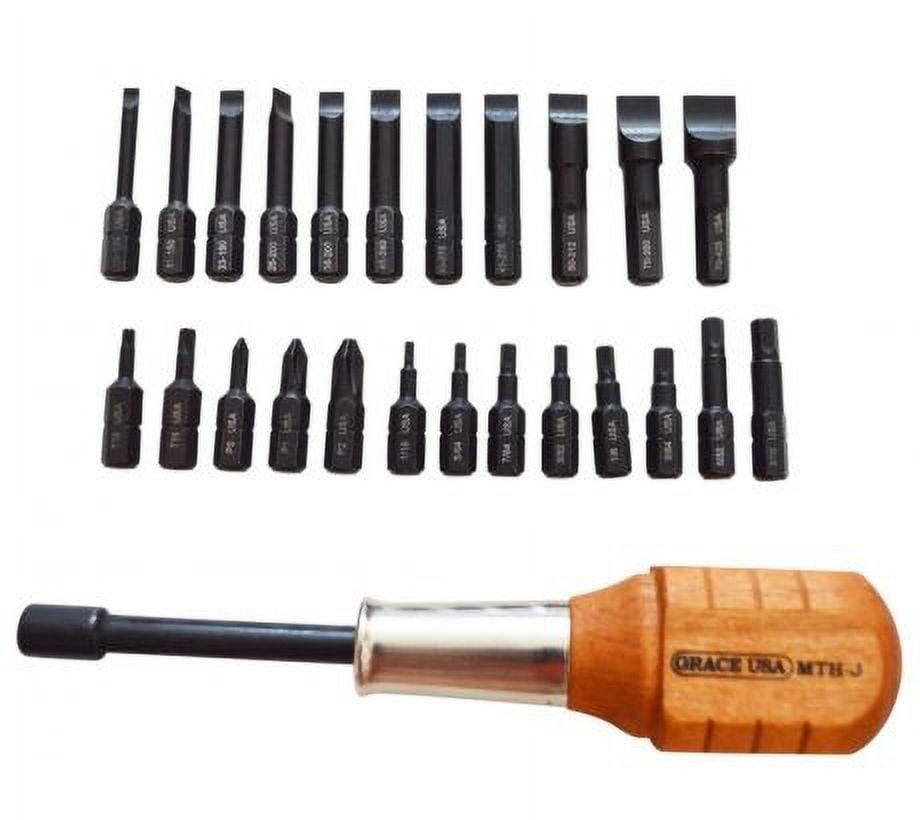 Grace USA Tools 24 Bit Mag Tip Screwdriver Set