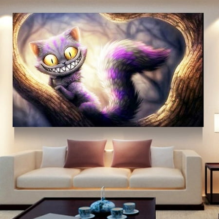 Towels Cross Stitch Pattern 5D cross stitch Diamond Rhinestone Embroidery Painting Cat Animal Pet Pattern Cross Stitch DIY Craft Living Room Home Decor Wall Decal Ornament ()