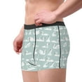 thumbnail image 3 of Bingfone White Swan Men's Underwear - Casual Stretch Boxer Briefs-XX-Large, 3 of 7