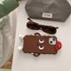 thumbnail image 5 of For iPhone 15 Silicone Case Cute Design Shockproof Phone Back Cover - Light Toast, 5 of 5