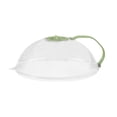 thumbnail image 4 of deevoka Microwave Splatter Cover Reusable Home Use Kitchen Gadget Heat Resistant Lid Green, 4 of 9