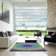 thumbnail image 7 of Ahgly Company Machine Washable Indoor Square Transitional Rebecca Purple Area Rugs, 7' Square, 7 of 7