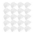 thumbnail image 1 of White Disposable Kids Chef Hats for Kitchen Play and Baking Made of Non Woven Fabric One Size Fits All, 1 of 1