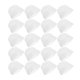 thumbnail image 1 of White Disposable Kids Chef Hats for Kitchen Play and Baking Made of Non Woven Fabric One Size Fits All, 1 of 1