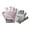 Pink, variant on Krdevn Kids Half Finger Cycling Gloves Breathable Mesh Anti Shock Absorbing Padding Adjustable Wrist Strap Lightweight Handwear for Biking Outdoor Sports Exercise