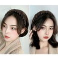 thumbnail image 4 of Girls Headband with Hair Extensions Shoulder Length Casual Hair Hoop Straight Hair Extensions 12Inch in Length, 4 of 9