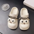 thumbnail image 2 of Children's Clogs Boys and Girls Classic Graphic on Garden Clogs One-Foot Summer Water Shoes Slide Slippers Beach Pool Sandals (Toddler/Little Kids/Big Kids), 2 of 6