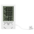 thumbnail image 2 of Temperature Humidity Meter, Hygrometer  For Farm Durable Professional Electronic Hygrometer  With Probe For Farm, 2 of 8
