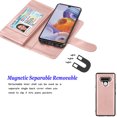thumbnail image 4 of LG Stylo 6 Case, for LG Stylo 6 Wallet Case, Takfox PU Leather Mutiple ID Cash Credit Card Slots Holder Folio Flip Kickstand Detachable Magnetic Phone Case  Lanyard for LG Stylo 6/K71 Stylus-Rose Gold, 4 of 7
