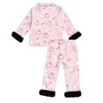 thumbnail image 5 of MEZZALL Kids Halloween Pajama Sets Girl Long Sleeve Lapel Button Shirts Blouse Tops With Pants 2 Piece Set Soft Comfortable Pjs, 5 of 5