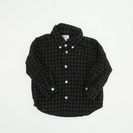 

Pre-owned: Ralph Lauren Boys Plaid Button Down Long Sleeve size: 6 Months (Excellent)