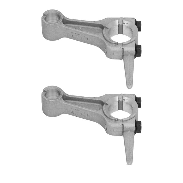 Biela del motor, 2 uds. Generador de gasolina que conecta la biela del generador de gasolina Biela de metal Instalación sin esfuerzo