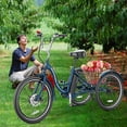 thumbnail image 3 of MOONCOOL 24"/26" Electric Tricycle for Adults, 700W Peak Motor,7 Speeds Electric Trike w/ 36V 10.4Ah Removable lithium battery,3 Wheels Unisex Electric Bikes,16MPH,40Miles, 3 of 19