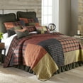 thumbnail image 2 of Donna Sharp Woodland Square Twin Cotton Pieced Patchwork Lodge Quilt, 2 of 4