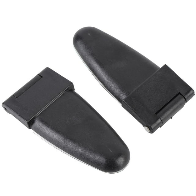Glass Rear Door Hinges, 103528 2 Hole Installation Rear Glass Window Hinge Enhanced Stability Abrasion Proof for Truck Cap 100XL 100LE