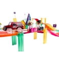 thumbnail image 2 of Magnet Blocks Ultimate Magnet Racing Track Set Family Bucket 124 Piece Magnet Toy By Mag Genius, 2 of 4