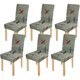thumbnail image 1 of Funda Protectora ABPHQTO para Silla con Diseño de Aviones de Guerra Retro Juego de 6, 1 of 4