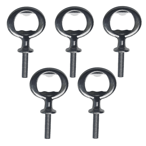 Flat, Threaded Inserts for Customization, Ideal for Beer Lovers Stainless Steel Bottle Opener Kit