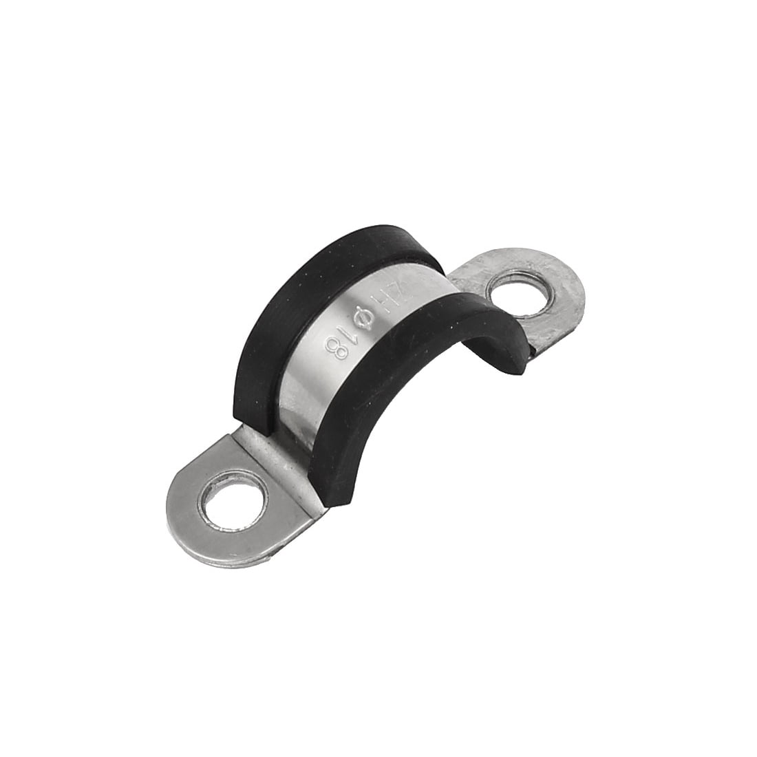 Aexit 18mm U Clips EPDM Rubber Lined Mounting Brackets Clamps 5pcs for Pipe Tube Cable 3a4a8dd6da377c0bfbaa84e692b5be01