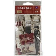 Prima Marketing Stationer's Desk Tag Me Tags & Tickets-6 Each