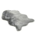 thumbnail image 2 of Vikakiooze Wool Imitation Sheepskin Rugs Faux Non Slip Bedroom Shaggy Carpet Mats, 2 of 2