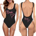 thumbnail image 1 of MKLEKYY Trajes De Baño mujer Natacion Women Fashion Letter Print Piece Swimsuit Sexy Bikini Swimwear Bathing Sleeveless Backless Swimsuit 1318, 1 of 4