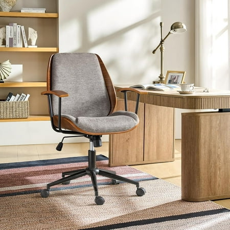 modern office chair with bentwood product