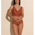 thumbnail image 3 of Cosabella Pret-A-Porter CURVY Longline Bralette (PRETA1383),Medium,Sahara/Taaja Mango, 3 of 3