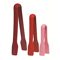 Cook Works 3pc Nest Tong Red