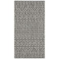 thumbnail image 2 of SAFAVIEH Courtyard Evander Geometric Indoor/Outdoor Area Rug, Gray/Black, 2' x 3'7", 2 of 12