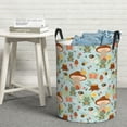 thumbnail image 6 of Sikiie Mushroom House Insect Frog Print Round Dirty Clothes Basket, Waterproof Standing Foldable Storage Basket, for Laundry Room, Bedroom, Bathroom Storage-Small, 6 of 6