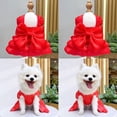 thumbnail image 5 of Wedding Bow Dress for Small Dogs and Cats, 55 cm, Red, 5 of 8