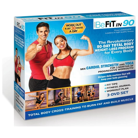 Befit in 90 Workout System (DVD), Lions Gate, Sports & Fitness