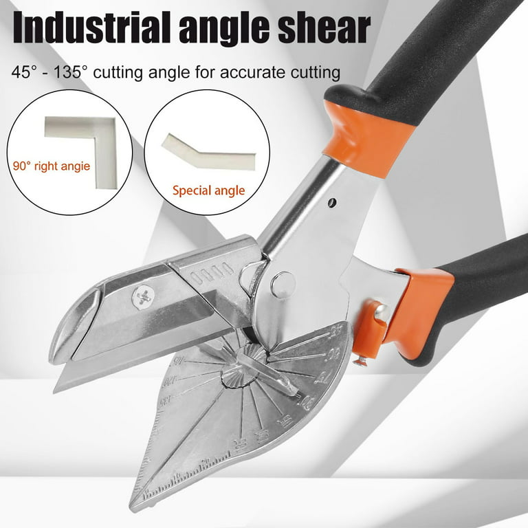 Miter Shears Adjustable 45 to 135 Degree Sharp Trunking Shears