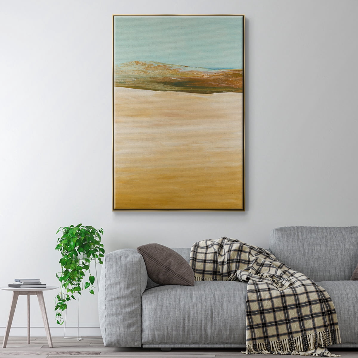 Yesterday's Today Framed Premium Gallery Wrapped Canvas - Ready to Hang