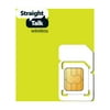 Straight Talk T-Mobile Compatible Standard and Micro SIM Activation Kit