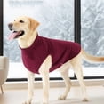 thumbnail image 5 of Dog Sweatshirt for Medium & Large Dogs, Warm Soft Pullover Fleece Vest, Cozy Home & Daily Wear Thermal Top for Fall Winter, 5 of 7