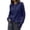 Blue, variant on Big Girls Cardigan Sweaters Button down Long Sleeve Knit Cute Ruffle Hem Cardigans for Womens Crop Sweater