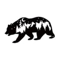 thumbnail image 4 of Arte de Pared de Oso Decoración Oso Animal Montaña Hierro Resistente Colgante Moderno Adecuado para Sala Dormitorio Jardín Regalo Decoración Hogar 30c, 4 of 8